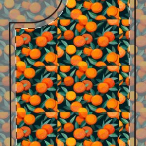 Orange Orchard Phone Case — Vibrant Citrus Pattern Protective Cover
